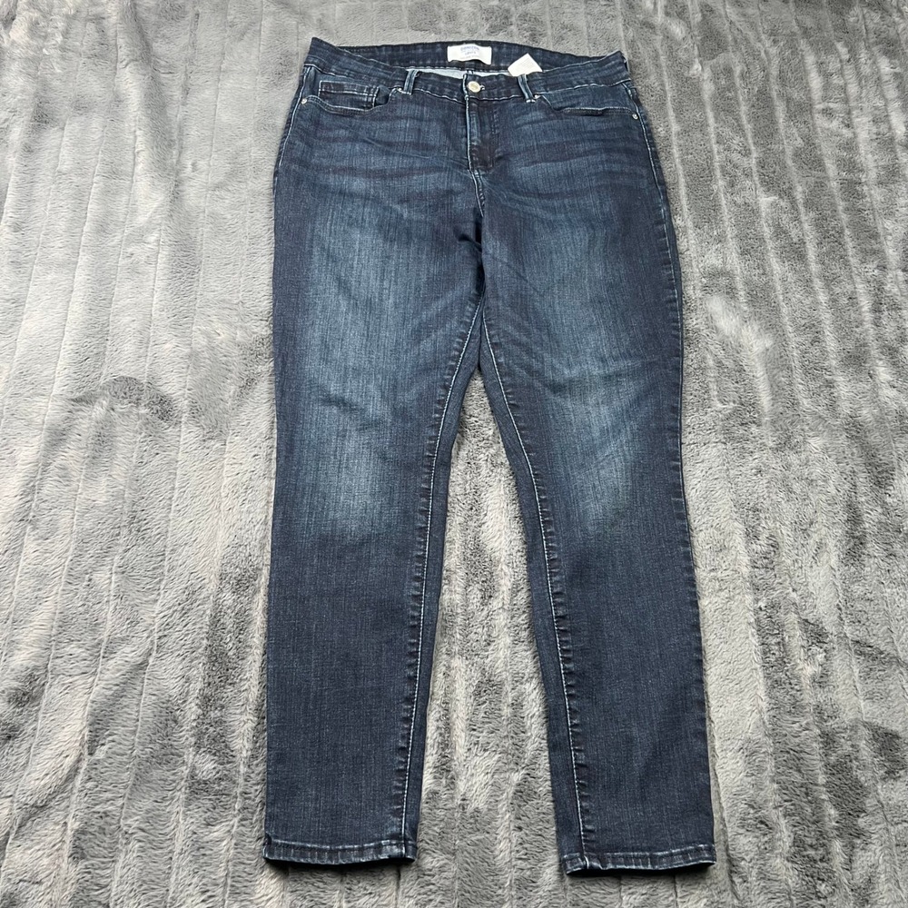 Denizen Levi's Mid Rise Skinny Jeans Dark Wash Indigo 12S W31 L28 66897-0110